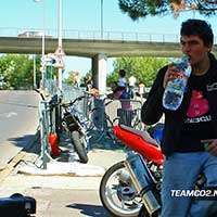 Stunt moto Montpellier Team CO2