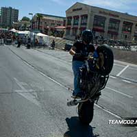 Stunt moto Montpellier Team CO2