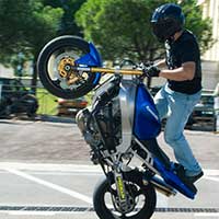 Stunt moto Montpellier Team CO2