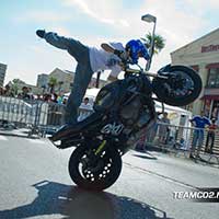 Stunt moto Montpellier Team CO2