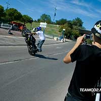 Stunt moto Montpellier Team CO2