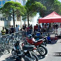 Stunt moto Montpellier Team CO2