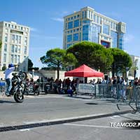 Stunt moto Montpellier Team CO2