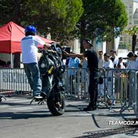 Stunt moto Montpellier Team CO2