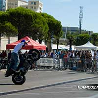 Stunt moto Montpellier Team CO2