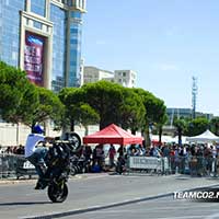 Stunt moto Montpellier Team CO2