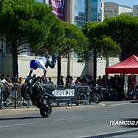 Stunt moto Montpellier Team CO2