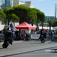 Stunt moto Montpellier Team CO2