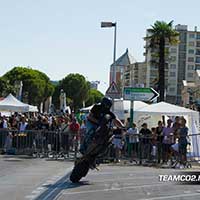 Stunt moto Montpellier Team CO2