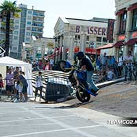 Stunt moto Montpellier Team CO2