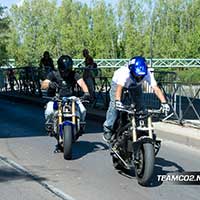 Stunt moto Montpellier Team CO2