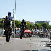 Stunt moto Montpellier Team CO2