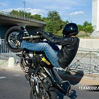 Stunt moto Montpellier Team CO2