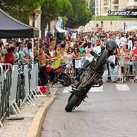 Stunt moto Montpellier Team CO2