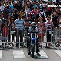 Stunt moto Montpellier Team CO2