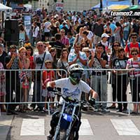 Stunt moto Montpellier Team CO2