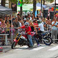 Stunt moto Montpellier Team CO2