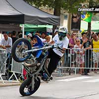 Stunt moto Montpellier Team CO2