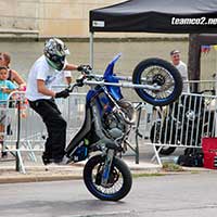 Stunt moto Montpellier Team CO2