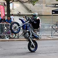 Stunt moto Montpellier Team CO2