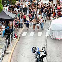 Stunt moto Montpellier Team CO2