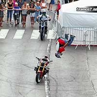 Stunt moto Montpellier Team CO2