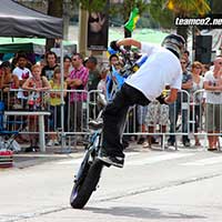 Stunt moto Montpellier Team CO2