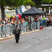 Stunt moto Montpellier Team CO2