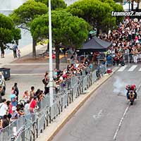 Stunt moto Montpellier Team CO2