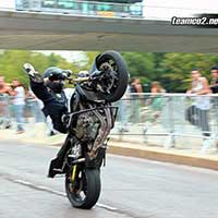 Stunt moto Montpellier Team CO2