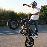 Stunt moto Montpellier Team CO2