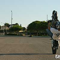 Stunt moto Montpellier Team CO2