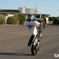 Stunt moto Montpellier Team CO2