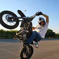 Stunt moto Montpellier Team CO2