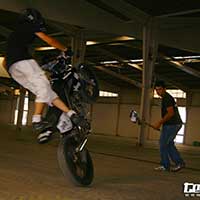 Stunt moto Montpellier Team CO2