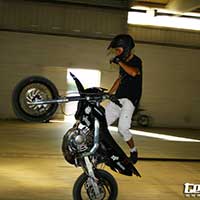 Stunt moto Montpellier Team CO2