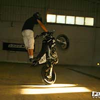 Stunt moto Montpellier Team CO2