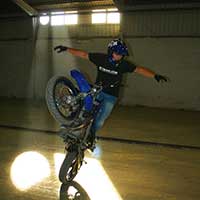 Stunt moto Montpellier Team CO2