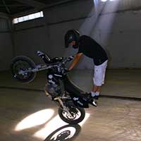 Stunt moto Montpellier Team CO2