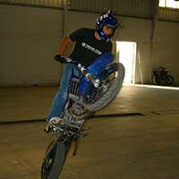 Stunt moto Montpellier Team CO2