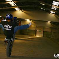 Stunt moto Montpellier Team CO2