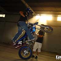 Stunt moto Montpellier Team CO2