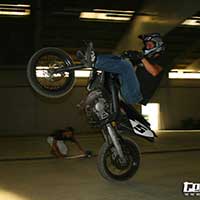 Stunt moto Montpellier Team CO2