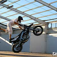 Stunt moto Montpellier Team CO2