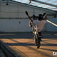 Stunt moto Montpellier Team CO2