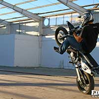 Stunt moto Montpellier Team CO2