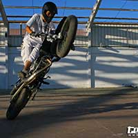 Stunt moto Montpellier Team CO2