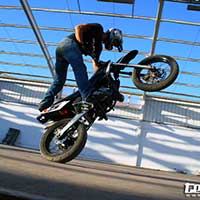 Stunt moto Montpellier Team CO2