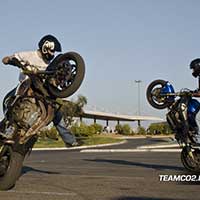 Photos Stunt moto Montpellier - Team CO2