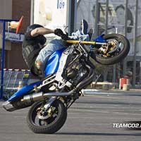 Photos Stunt moto Montpellier - Team CO2